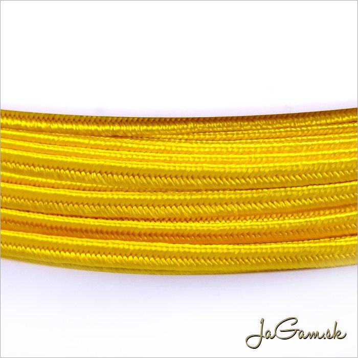 Sutaška 3 mm žltá - 1 m (S2333)